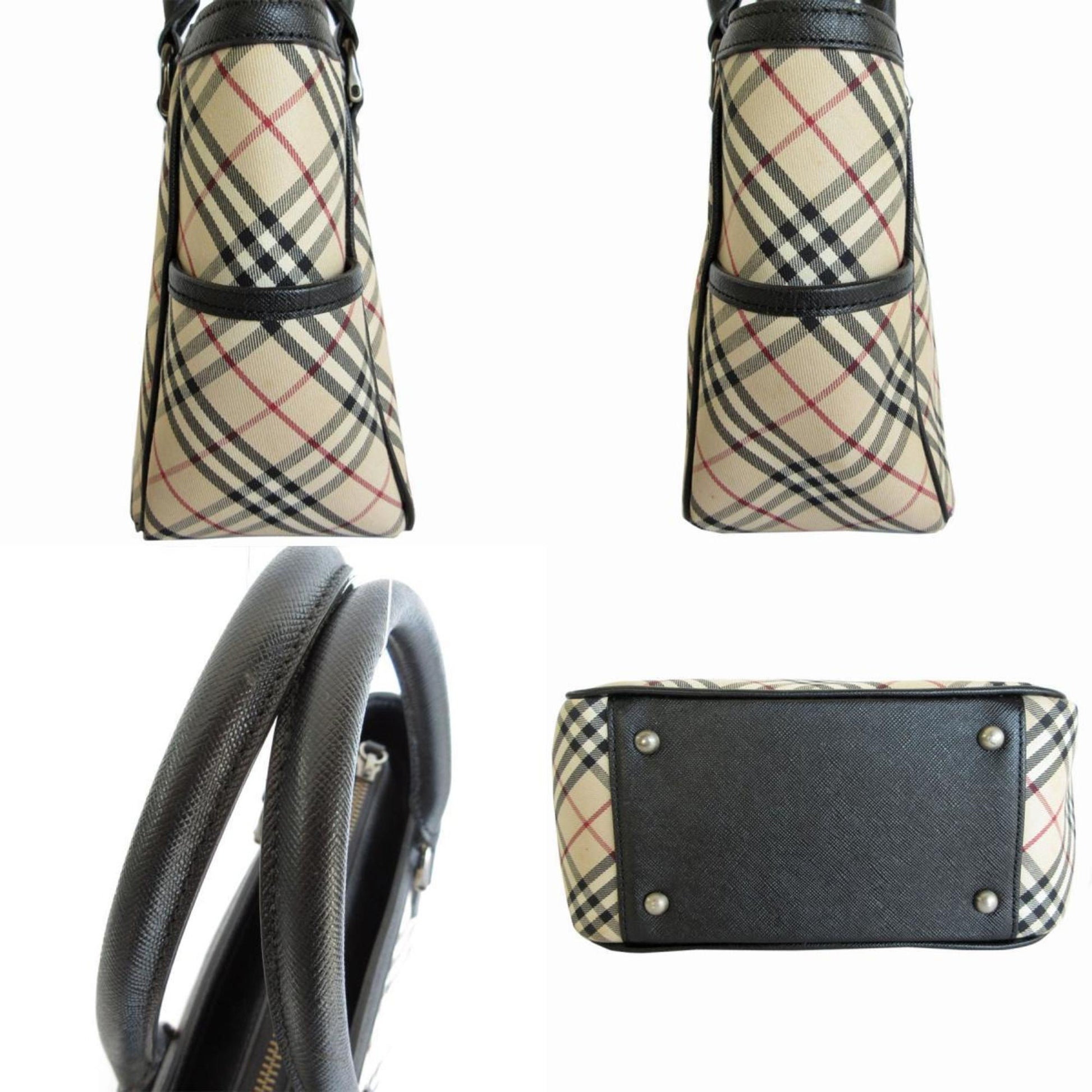 Burberry Luxury Nova Check Handbag Travel Bag Check Handbag 294