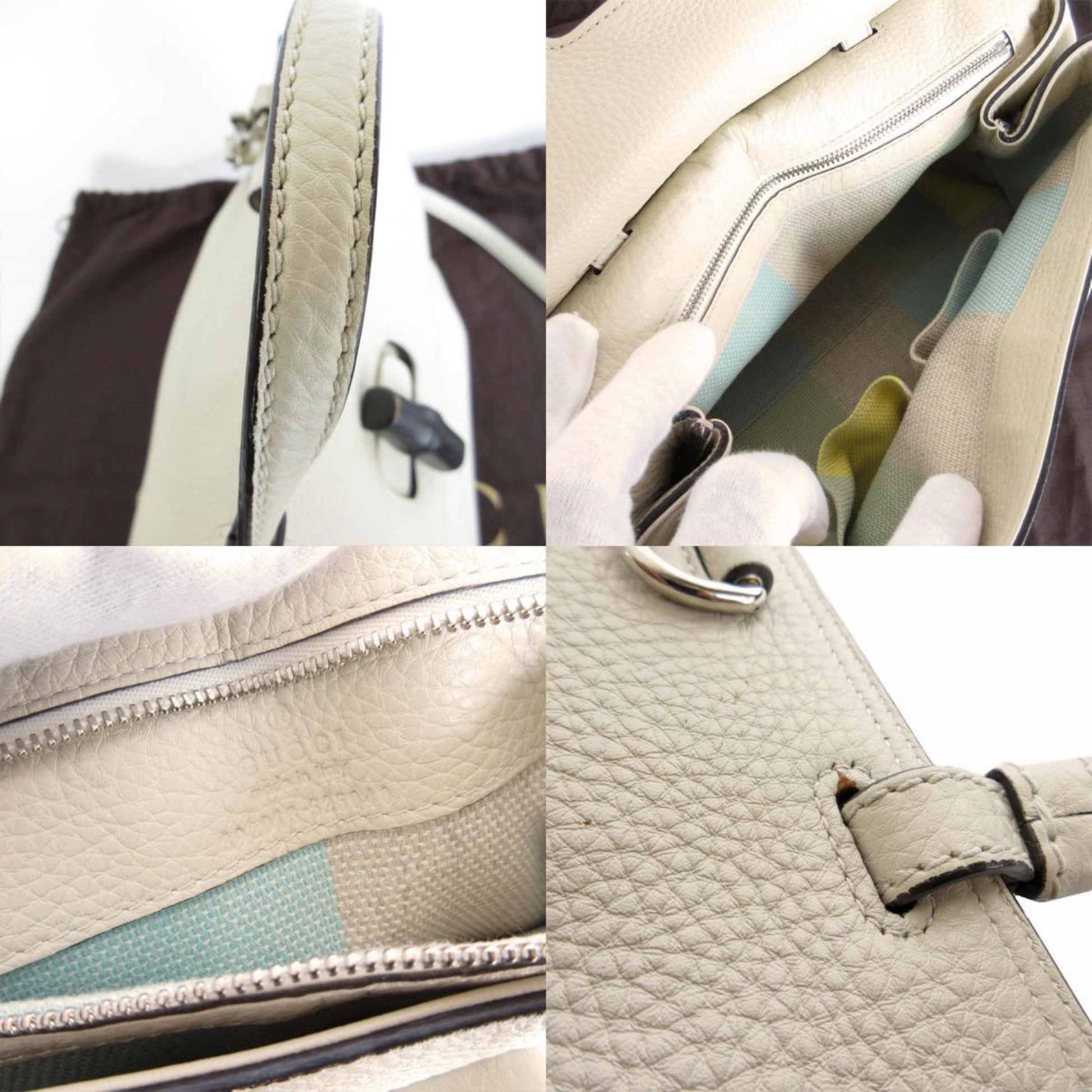Gucci Bamboo Handbag Travel Bag Bamboo 670