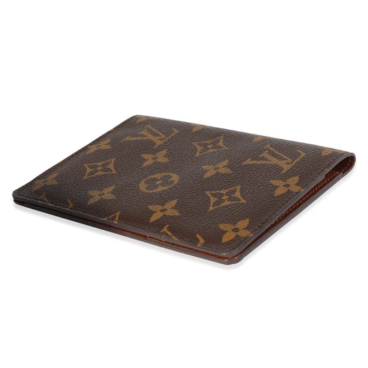 Louis Vuitton Pocket Organizer Monogram Canvas Handbag