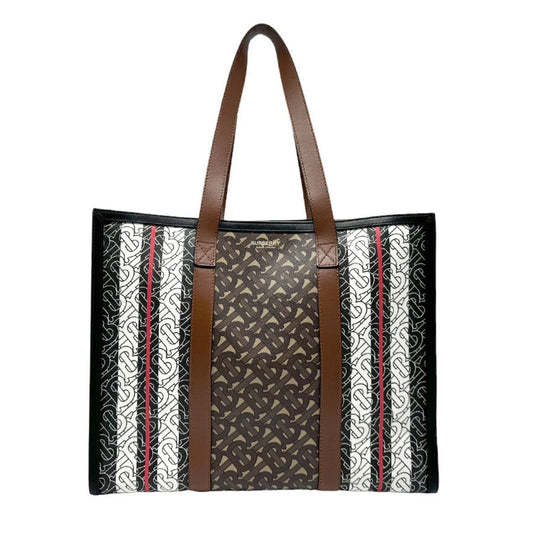 Burberry Luxury Stripe Tote Tote Bag