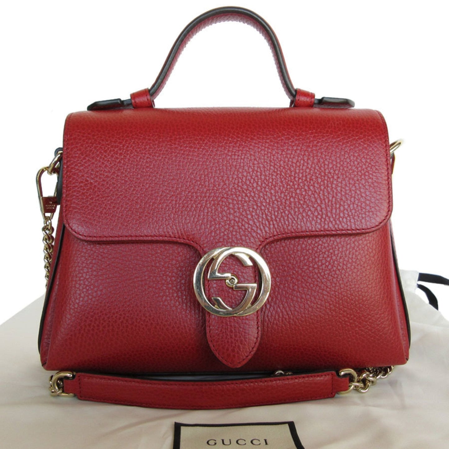 Gucci Interlocking Shoulder Bag G 121