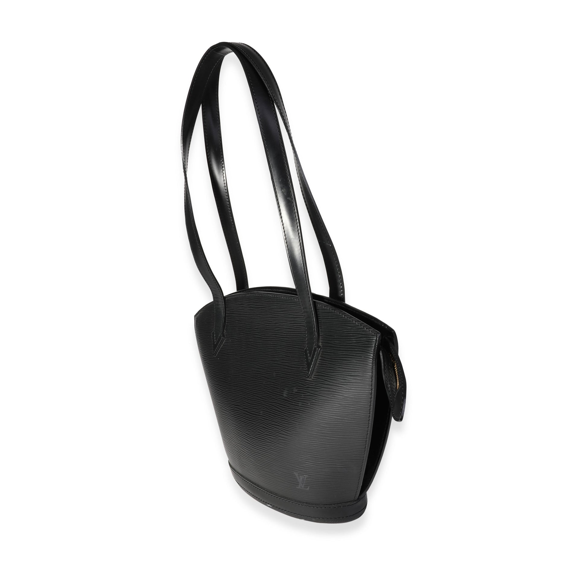 Louis Vuitton Epi Saint Jacques Black Handbag