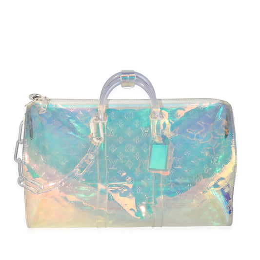 Louis Vuitton x Virgil Abloh PVC Prism Monogram Handbag