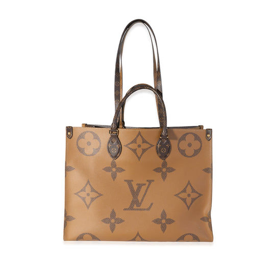 Louis Vuitton Reverse Giant Onthego GM Monogram Handbag