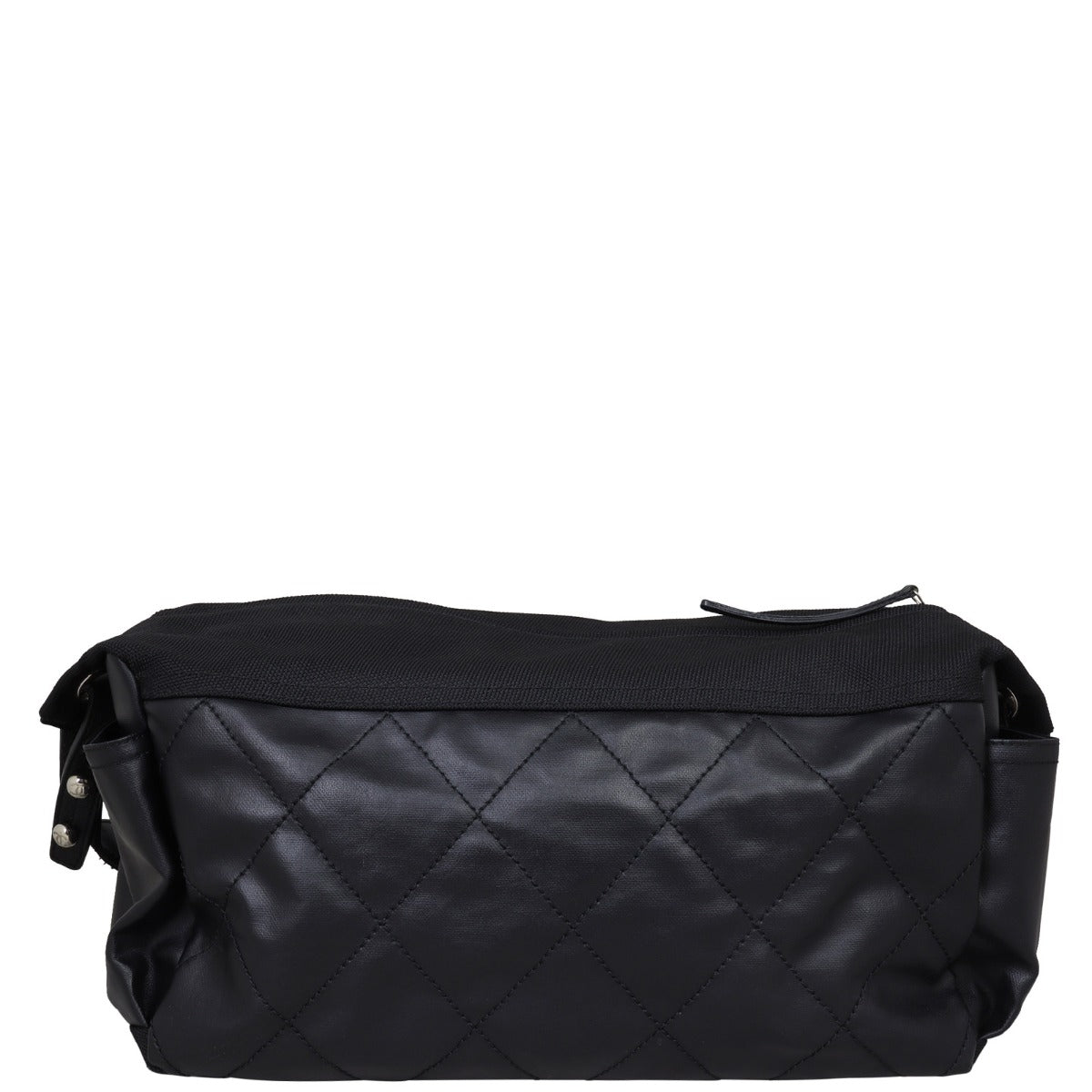 Chanel Paris-Biarritz Shoulder Bag Diamond Black