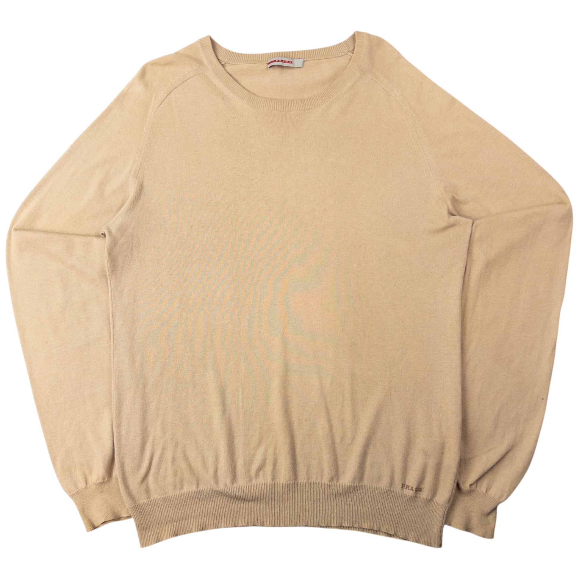 Prada Handbag Sport Lightweight Jumper Beige