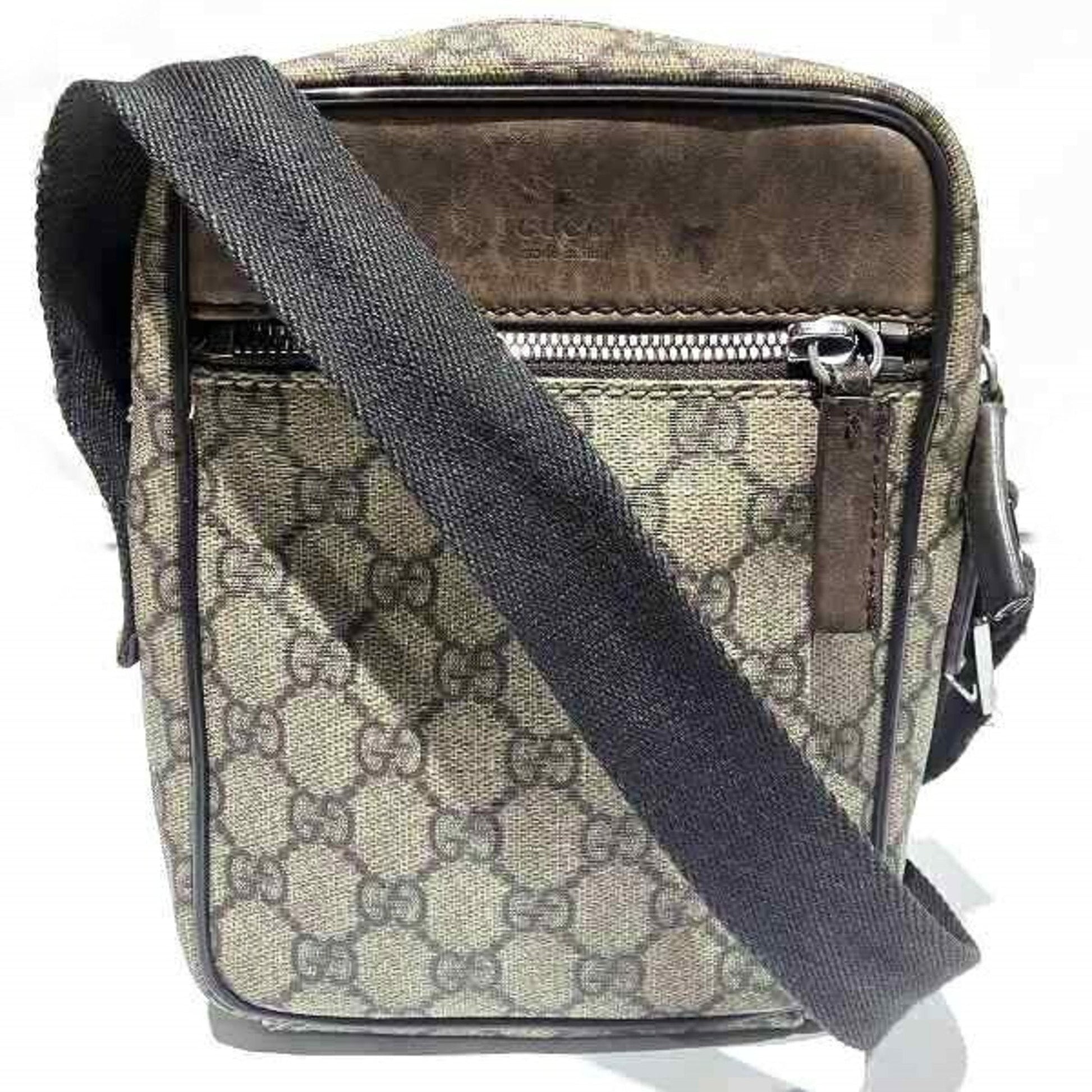 Gucci Shoulder Bag Canvas Canvas 1333