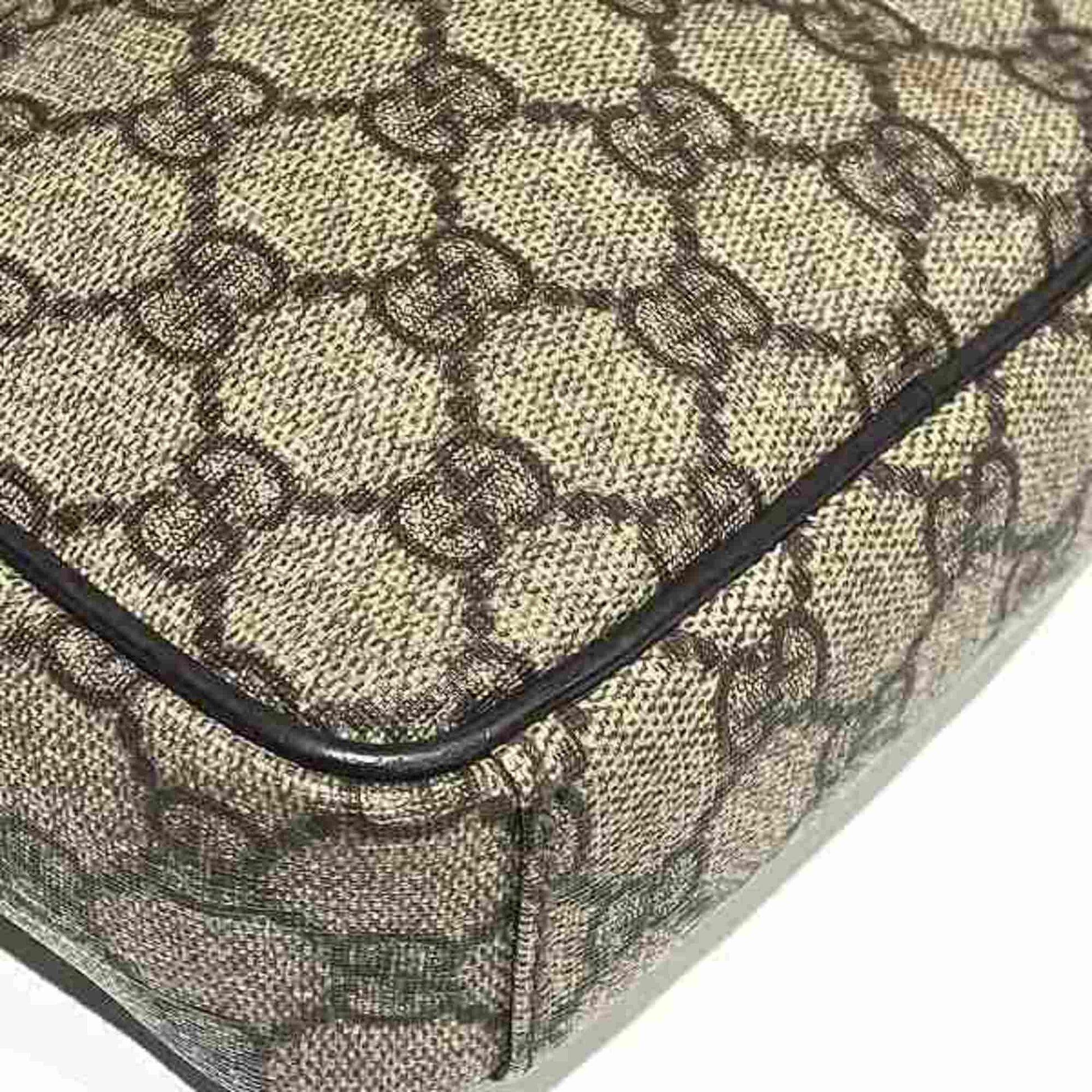 Gucci Shoulder Bag Canvas Canvas 1333