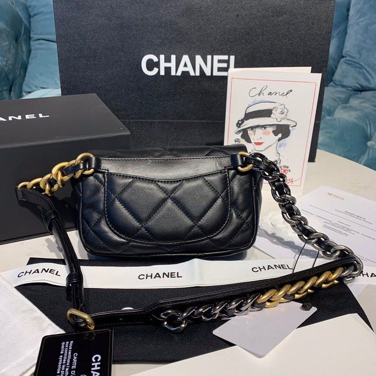 CHL 19 Waist , ’s Black Handbag
