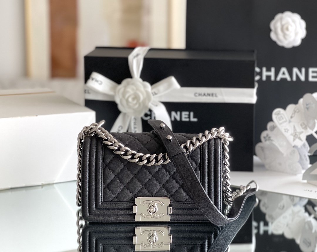 Chlmini Classic Top Qualityapbag For Women Black Travel Bag