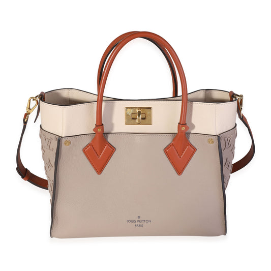 Louis Vuitton Galet & Tufted On My Monogram Calfskin Tote Bag
