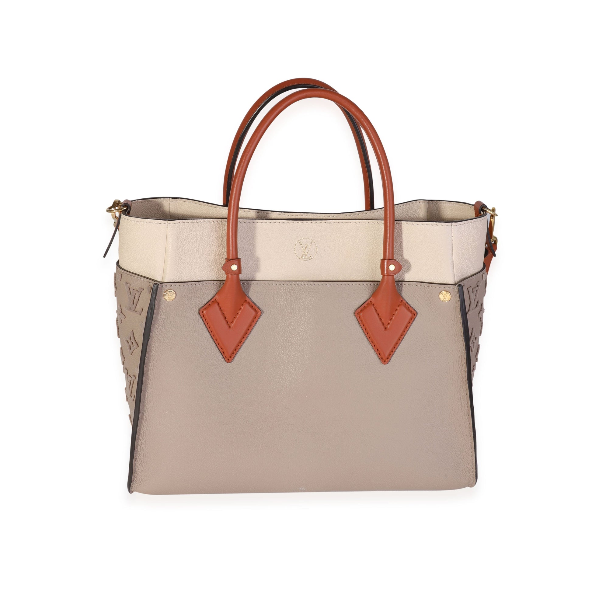 Louis Vuitton Galet & Tufted On My Monogram Calfskin Tote Bag