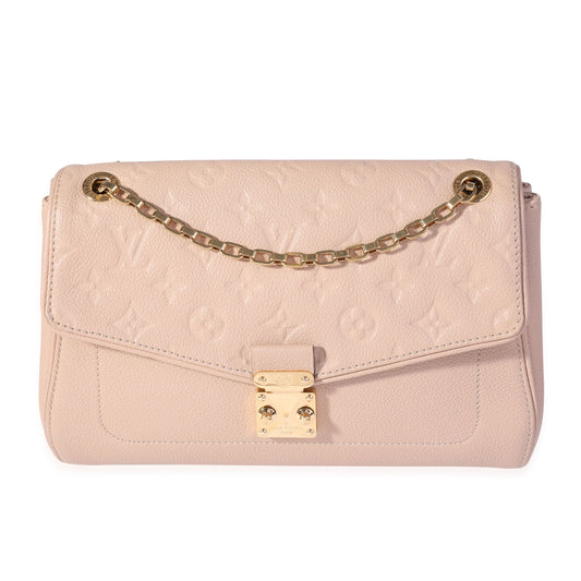 Louis Vuitton Empreinte Saint-Germain Monogram Beige Handbag
