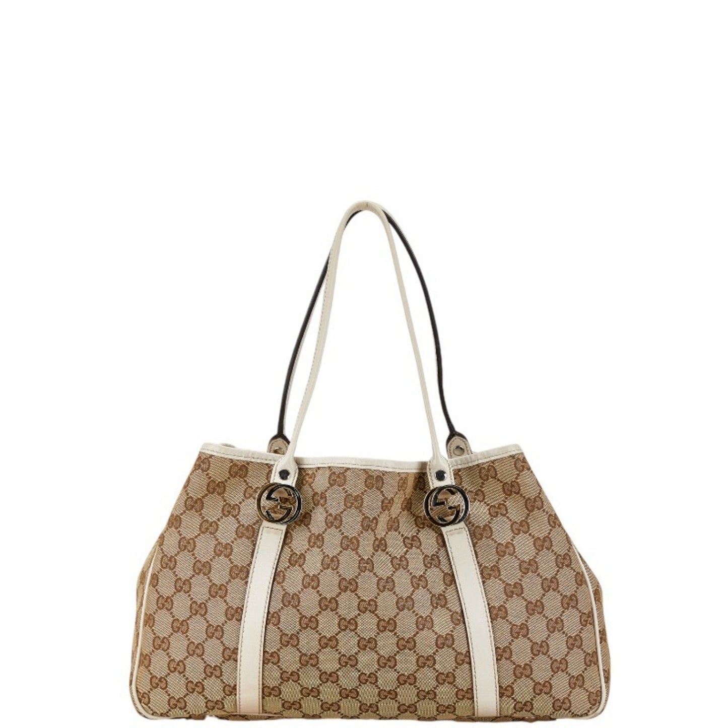 Gucci Tote Bag Canvas Canvas 1546