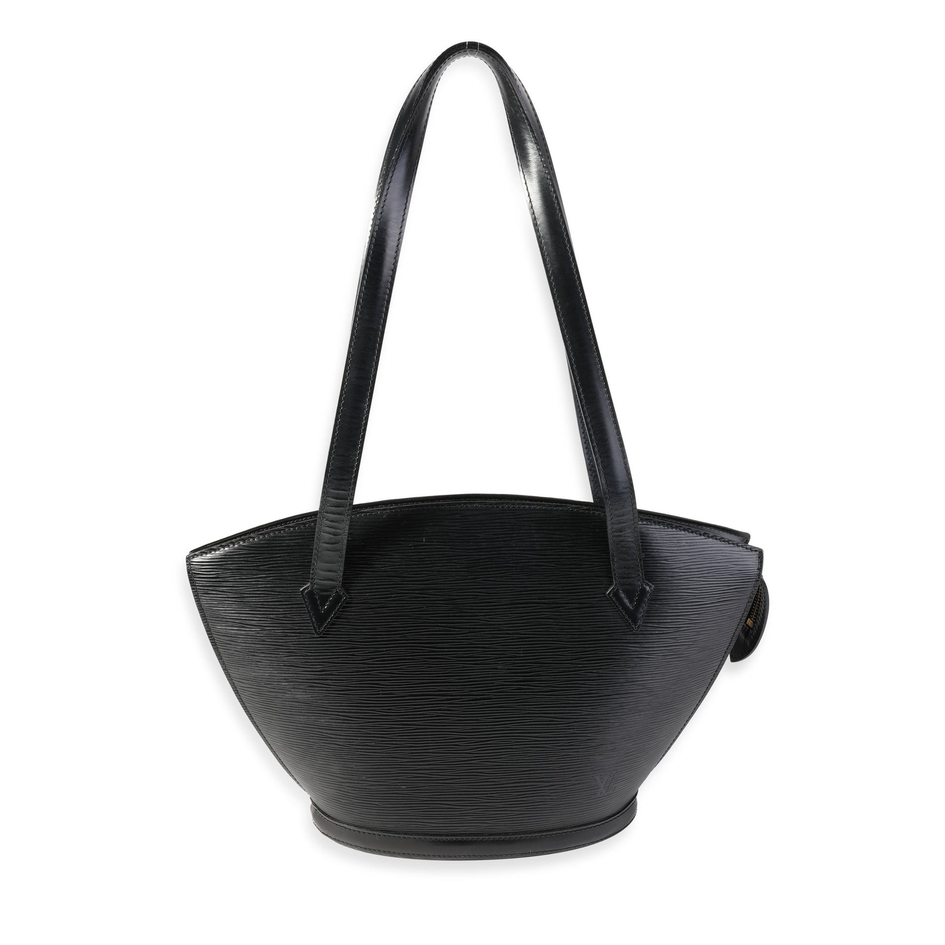 Louis Vuitton Epi Saint Jacques PM Leather Black Handbag