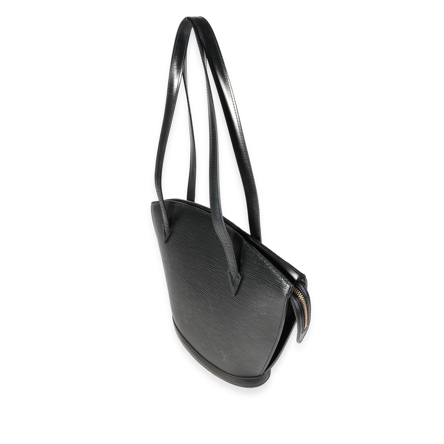 Louis Vuitton Epi Saint Jacques PM Leather Black Handbag
