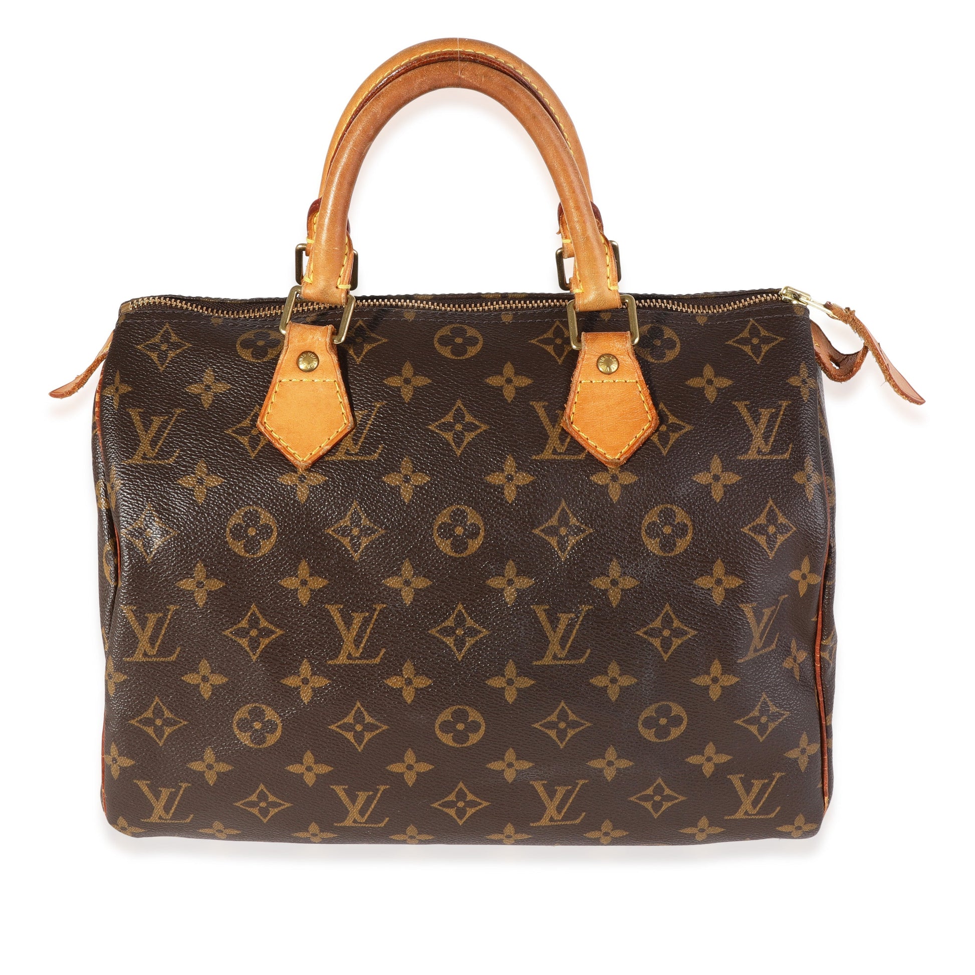 Louis Vuitton Speedy 30 Monogram Canvas Handbag 10