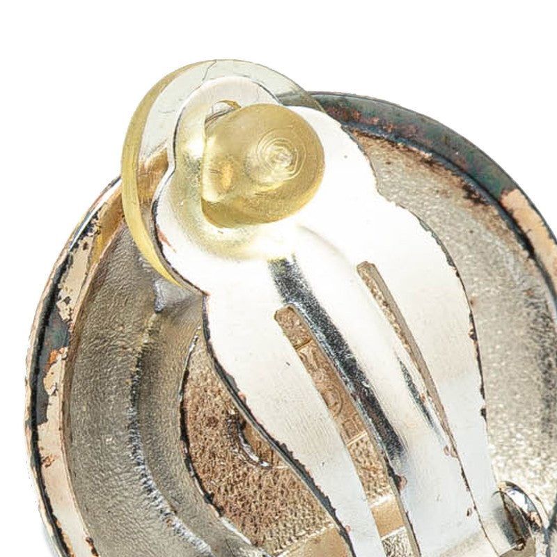 Coco Mark Earrings Jewelry Metal Detail