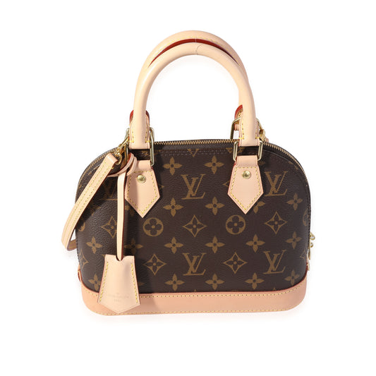 Louis Vuitton Alma BB Monogram Canvas Handbag 4