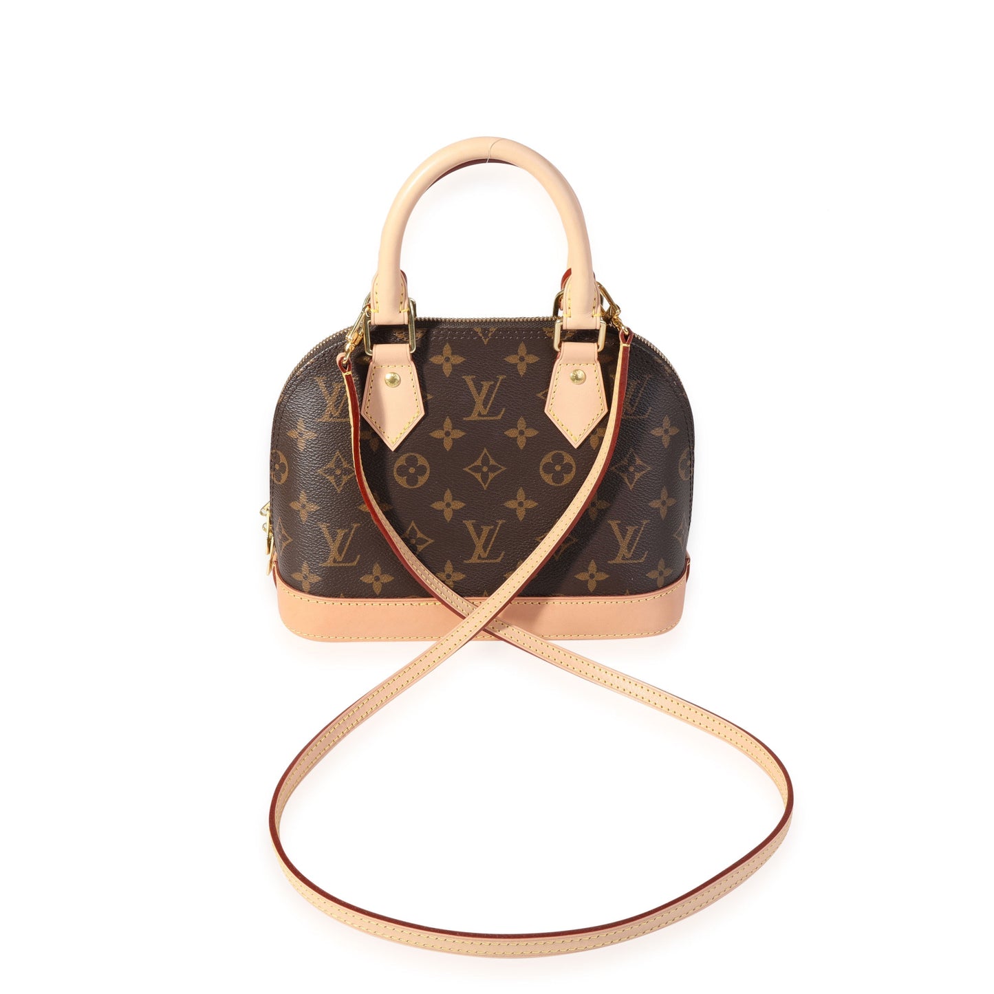Louis Vuitton Alma BB Monogram Canvas Handbag 4