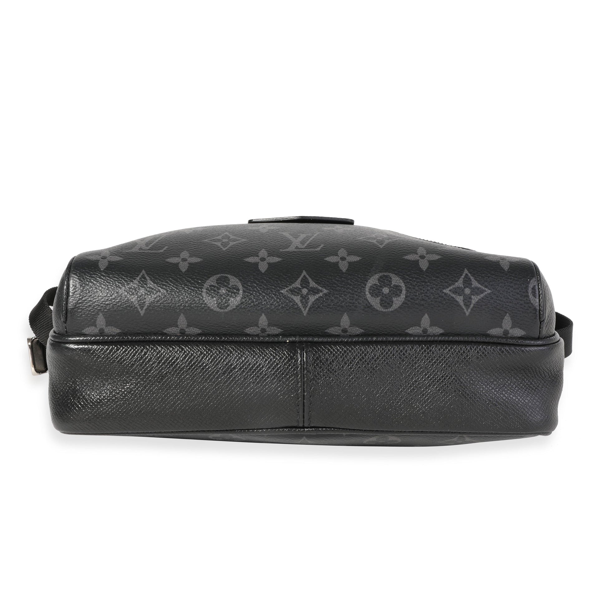 Louis Vuitton Taigarama & Eclipse Outdoor Messenger Monogram Canvas Black Crossbody Bag
