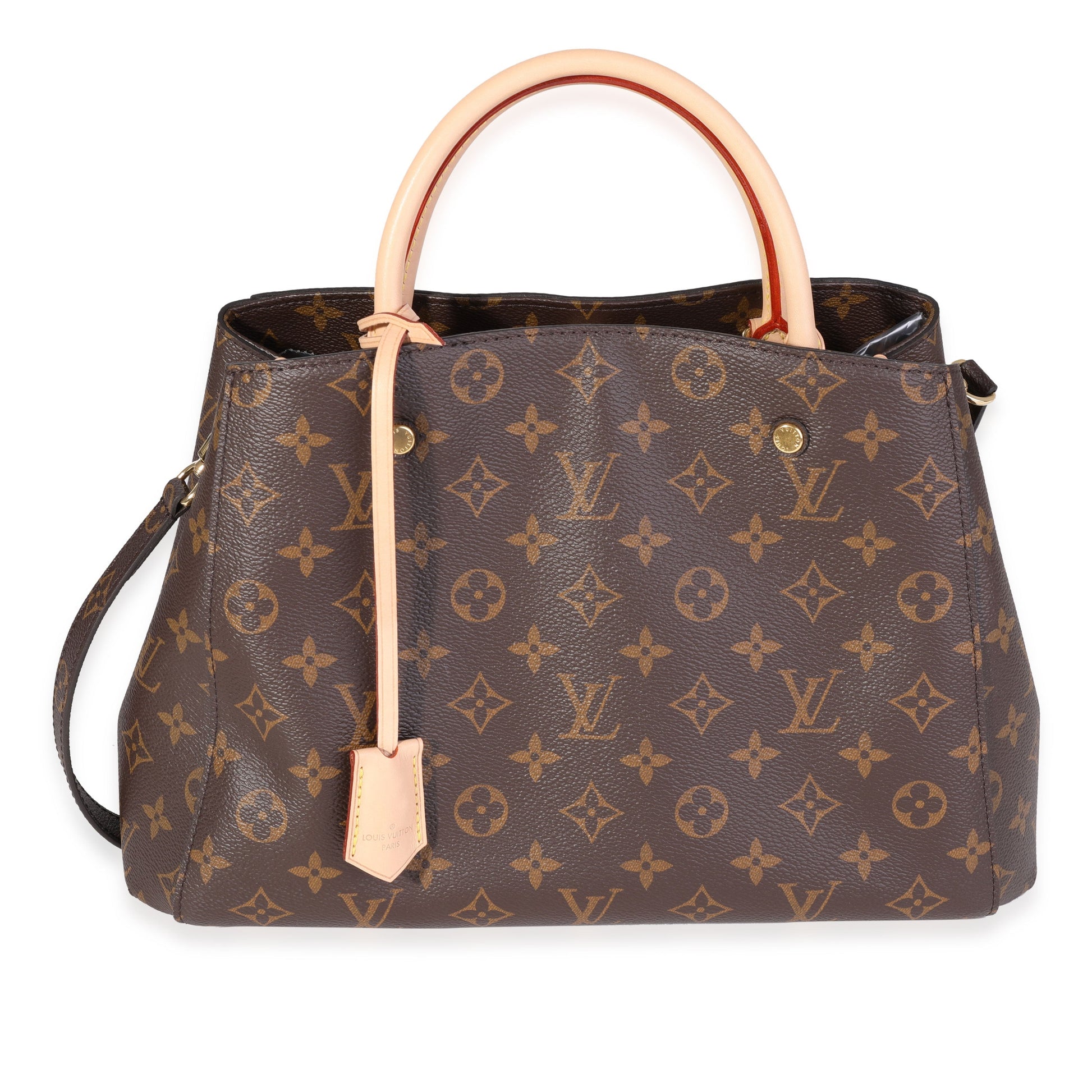 Louis Vuitton Montaigne MM Monogram Canvas Handbag Montaigne Mm