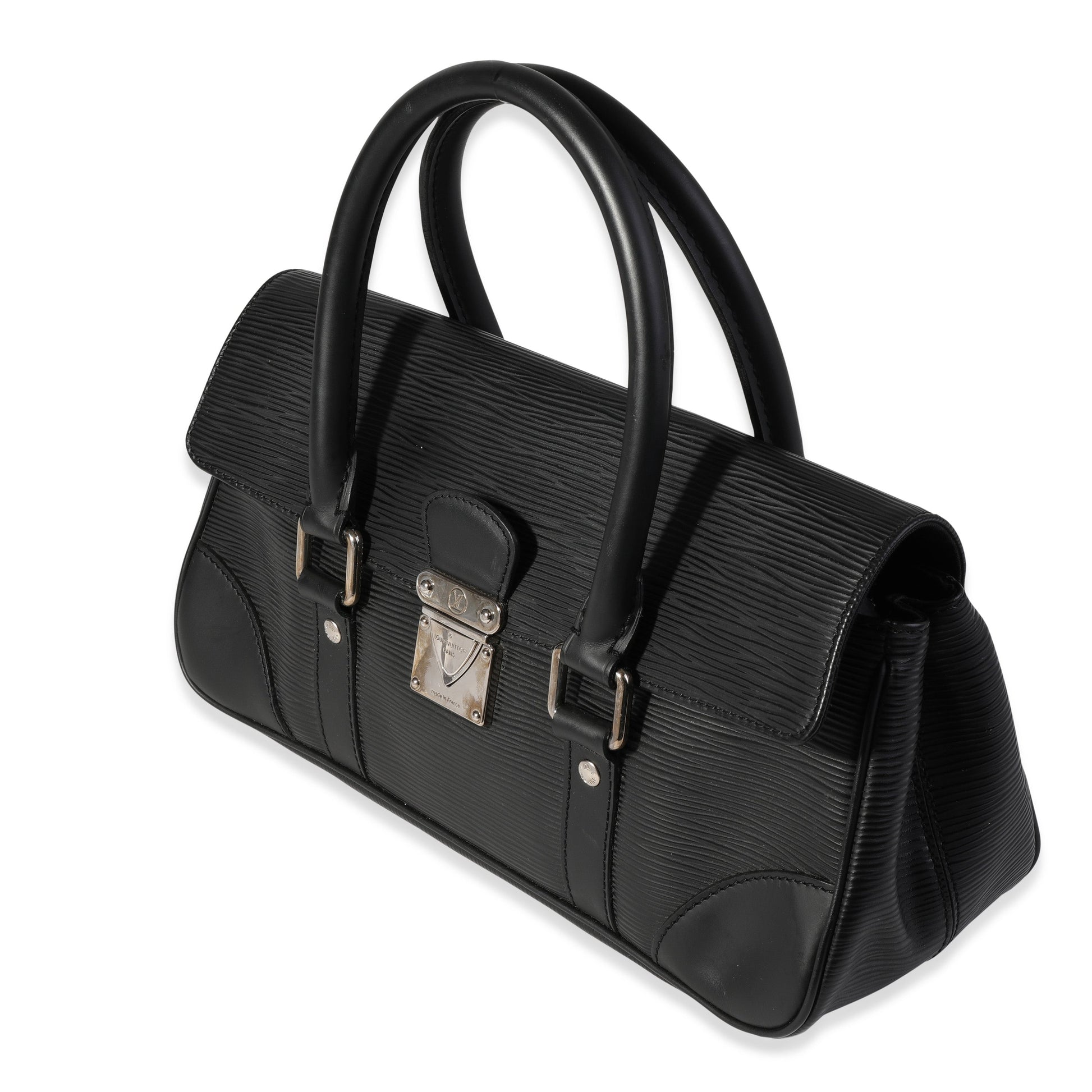 Louis Vuitton Epi Segur PM Black Handbag