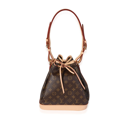 Louis Vuitton Petit Noé Monogram Canvas Handbag