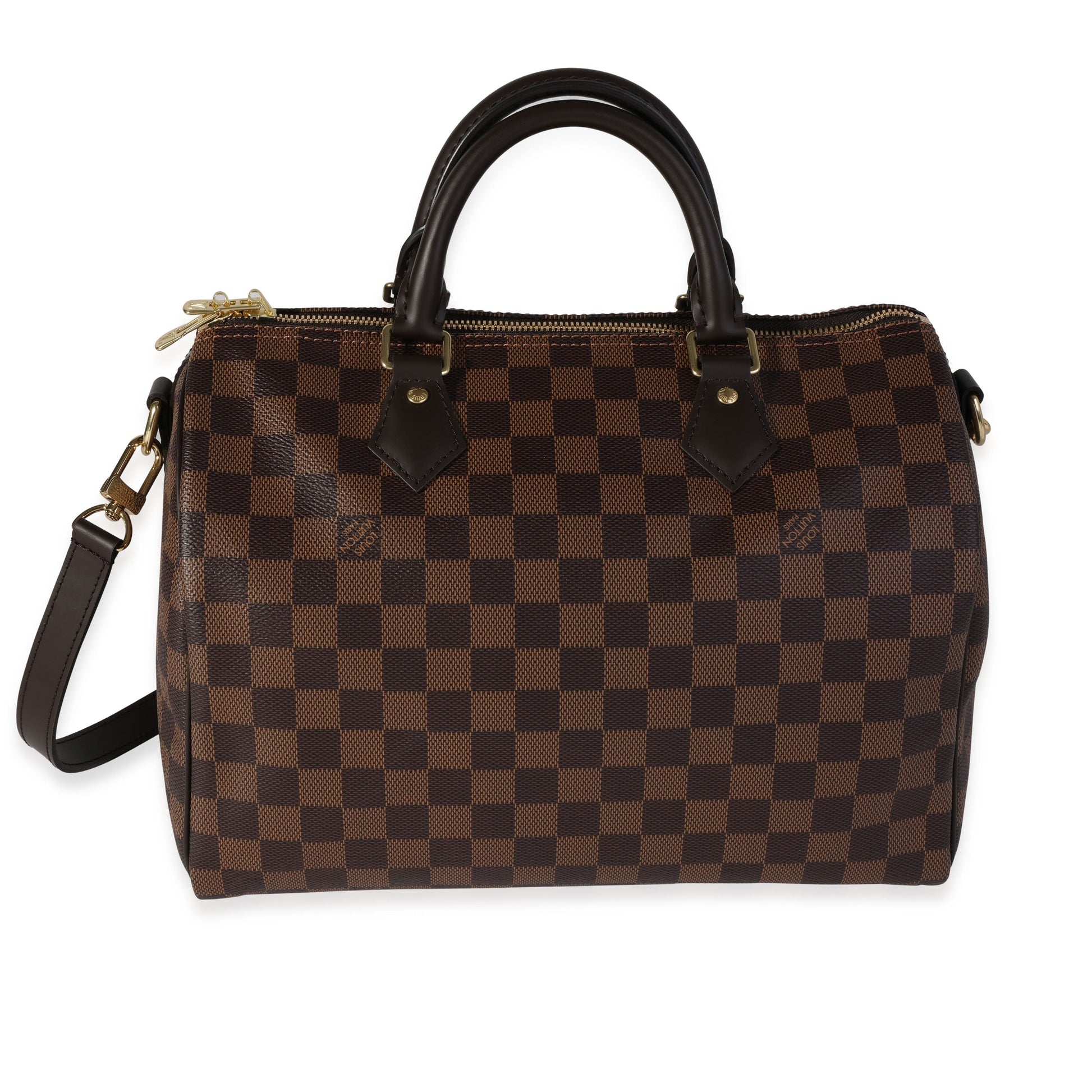 Louis Vuitton Damier Ebene Speedy Bandoulière 30 Handbag