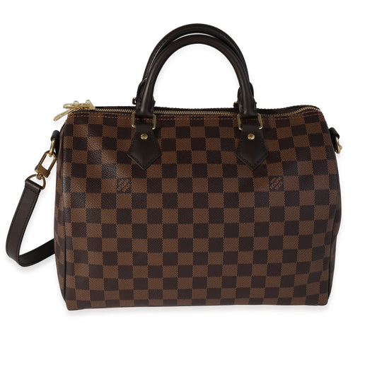 Louis Vuitton Damier Ebene Speedy Bandoulière 30 Handbag