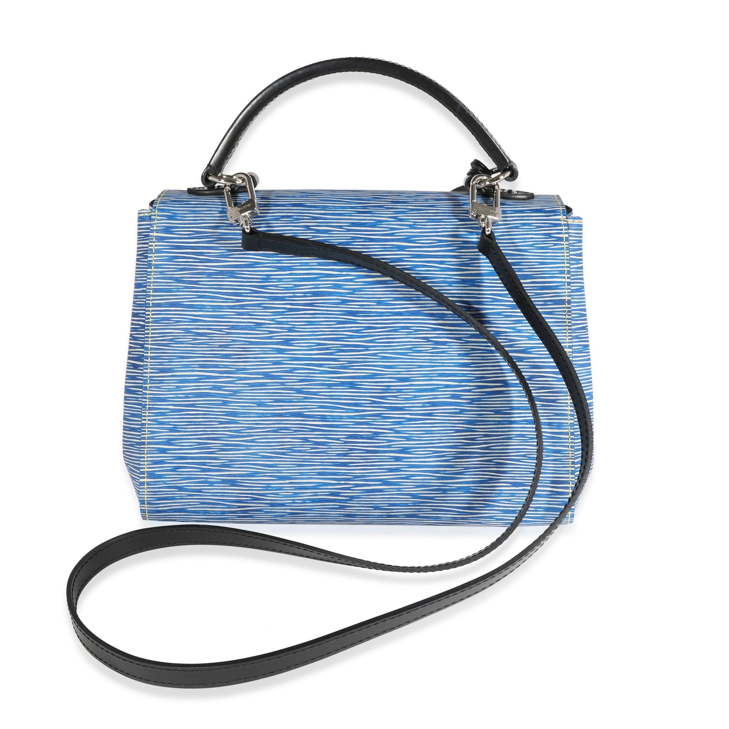 Louis Vuitton Epi Cluny BB Denim Blue Handbag