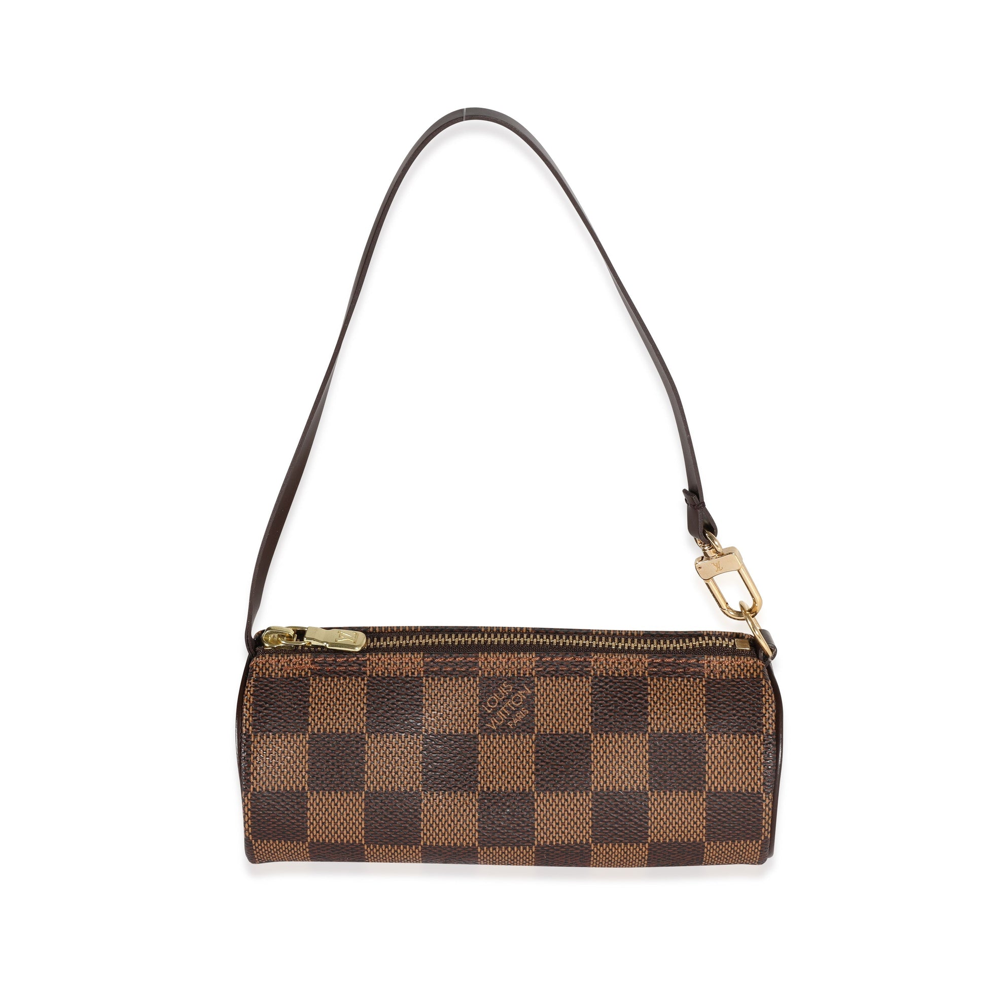 Louis Vuitton Damier Ebene Papillon Pochette Clutch Bag