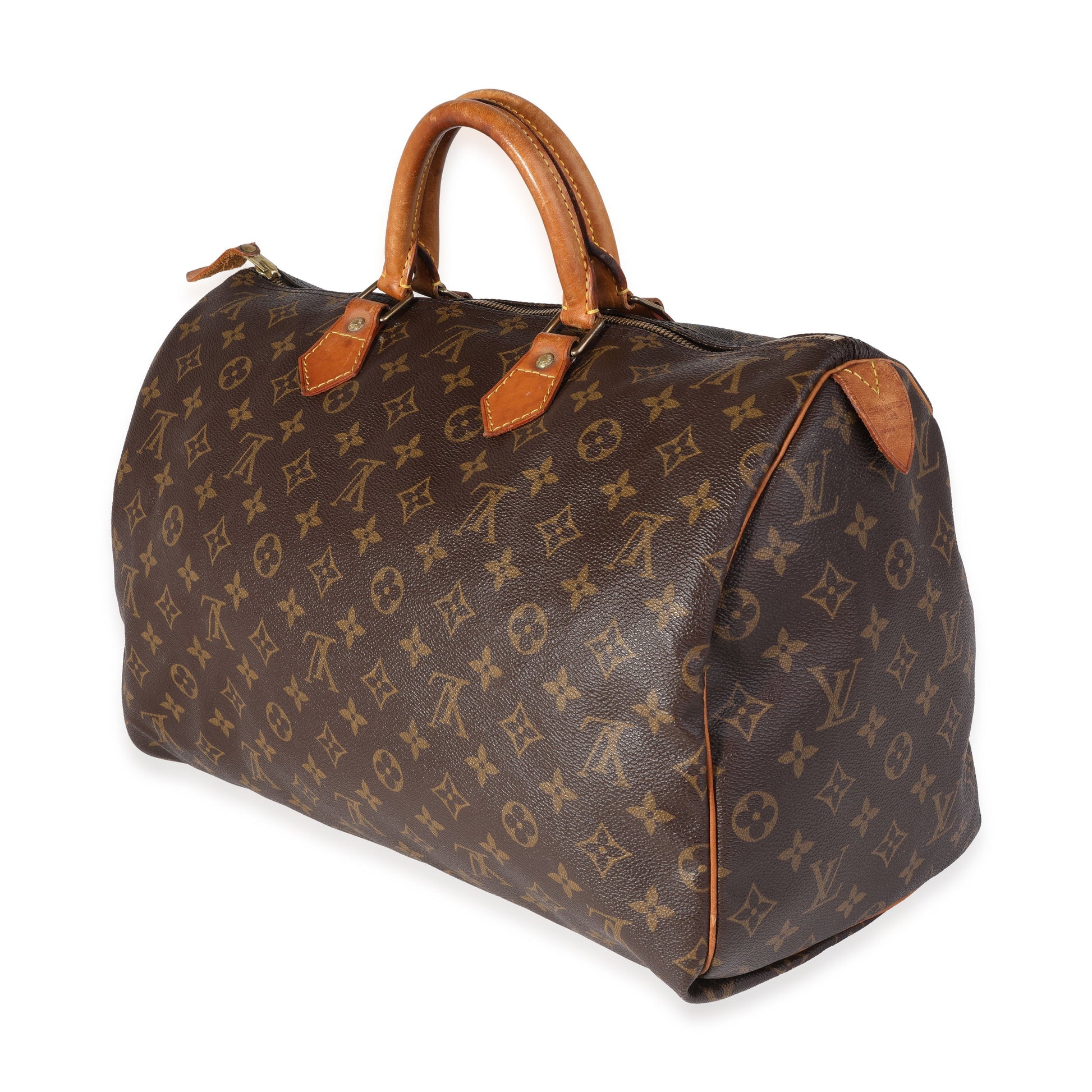 Louis Vuitton Speedy 40 Monogram Canvas Handbag 5