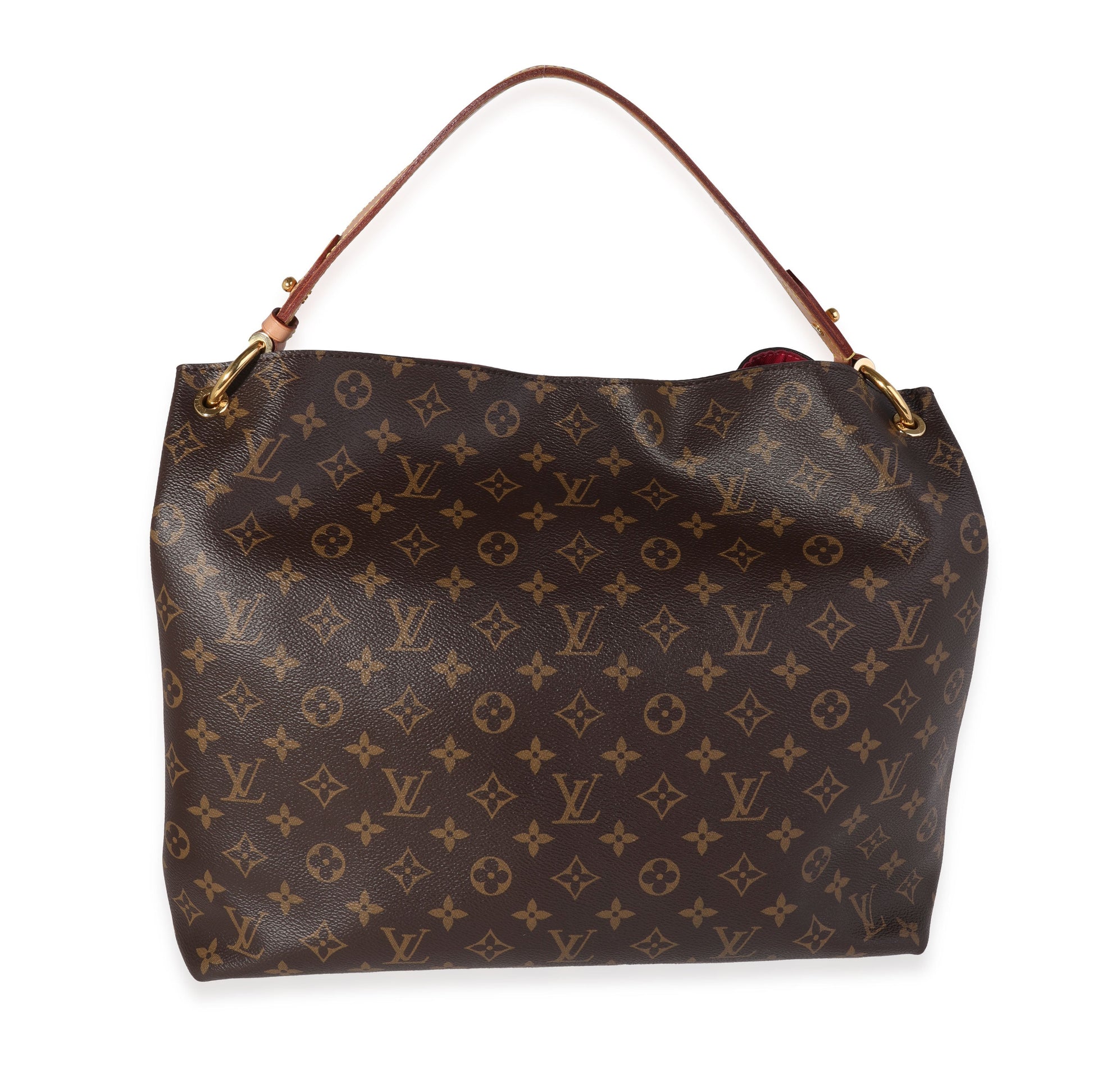 Louis Vuitton Graceful MM Monogram Canvas Handbag 8
