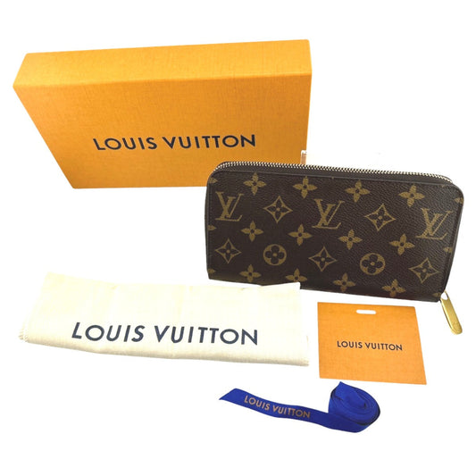 Louis Vuitton Long Purse M41894 Rose valerine Monogram Canvas Wallet Case