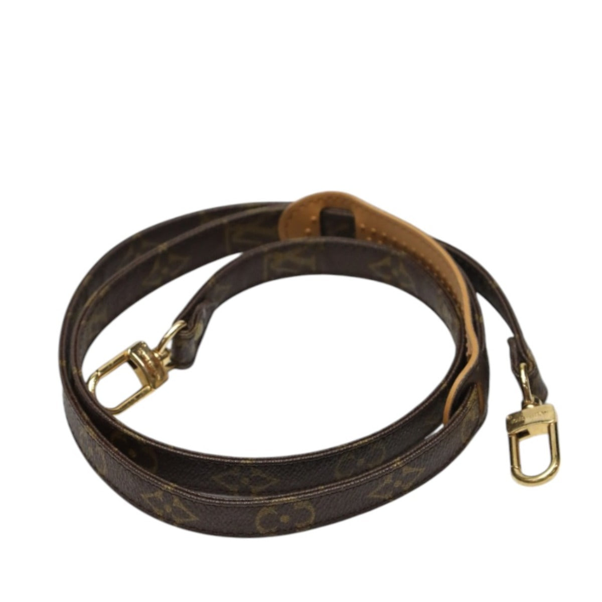 Louis Vuitton strap J52315 strap Back accessories Monogram Canvas Brown Shoulder Bag