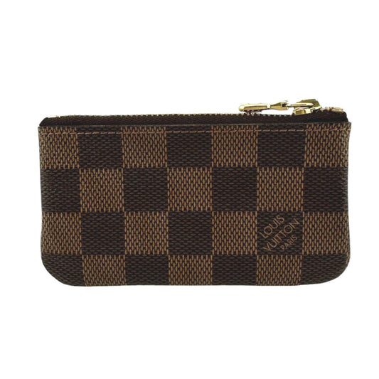 Louis Vuitton Key holder N62658 Damier Canvas Brown Key Chain 0