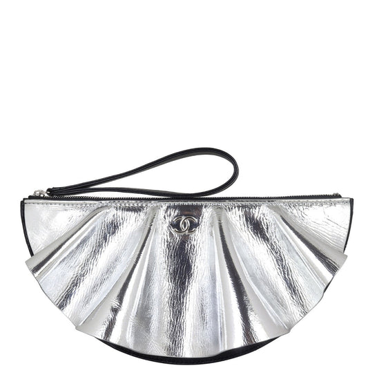 Chanel Coco Opera Metallic Wave Clutch Clutch Bag