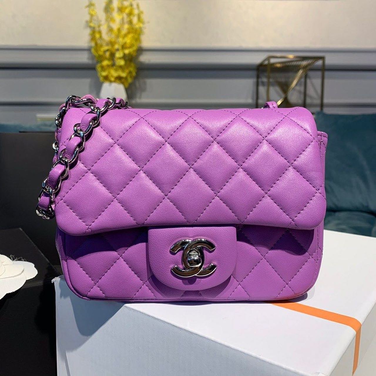 CHLMini Purple , ’s , Flap Crossbody Bag