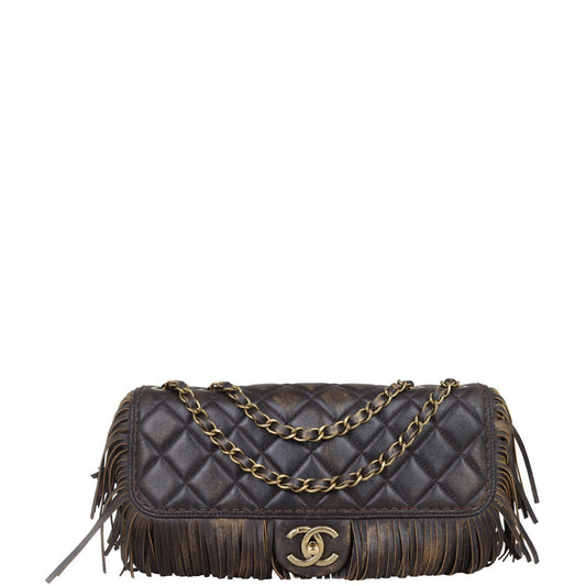 Chanel Paris-Dallas Fringe Bag Flap Jewelry