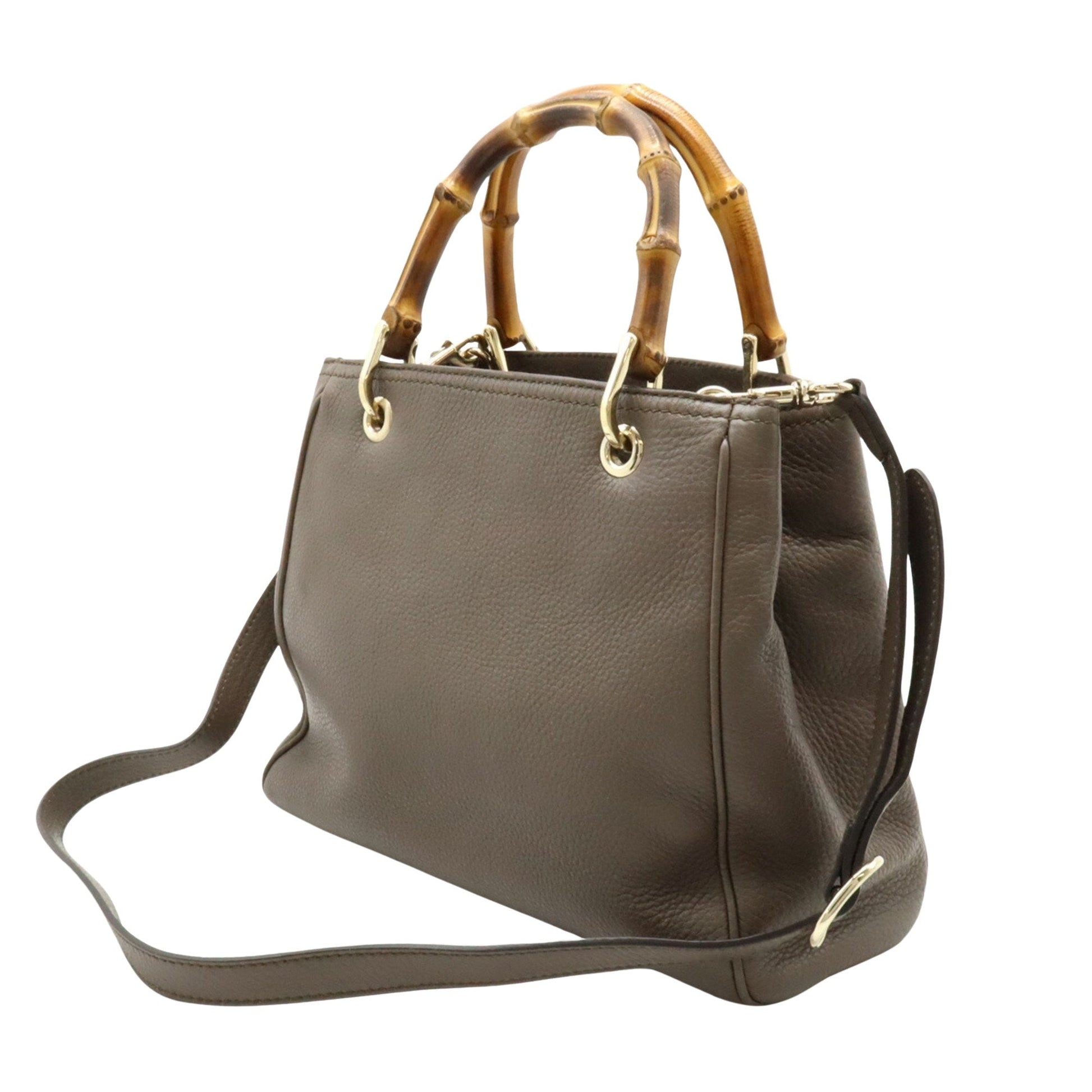 Gucci Bamboo Handbag Travel Bag Bamboo 859