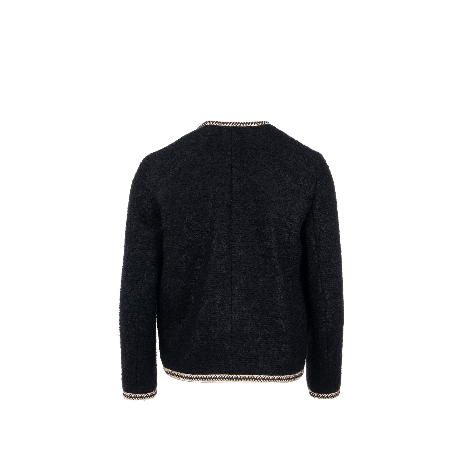 Celine Size Blazer Laine Mohair Handbag Black Travel Bag