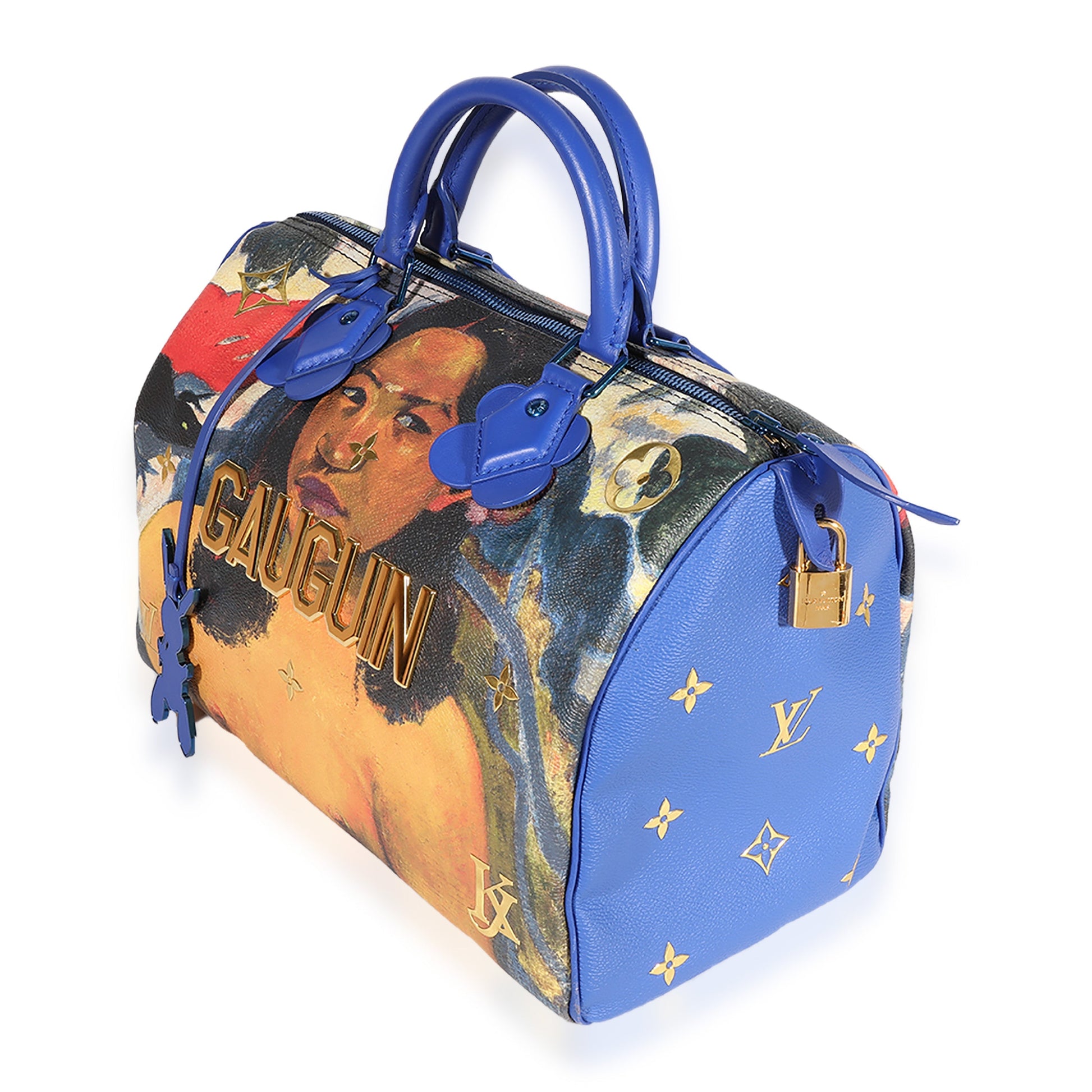 Louis Vuitton x Jeff Koons Masters Gauguin Speedy Handbag