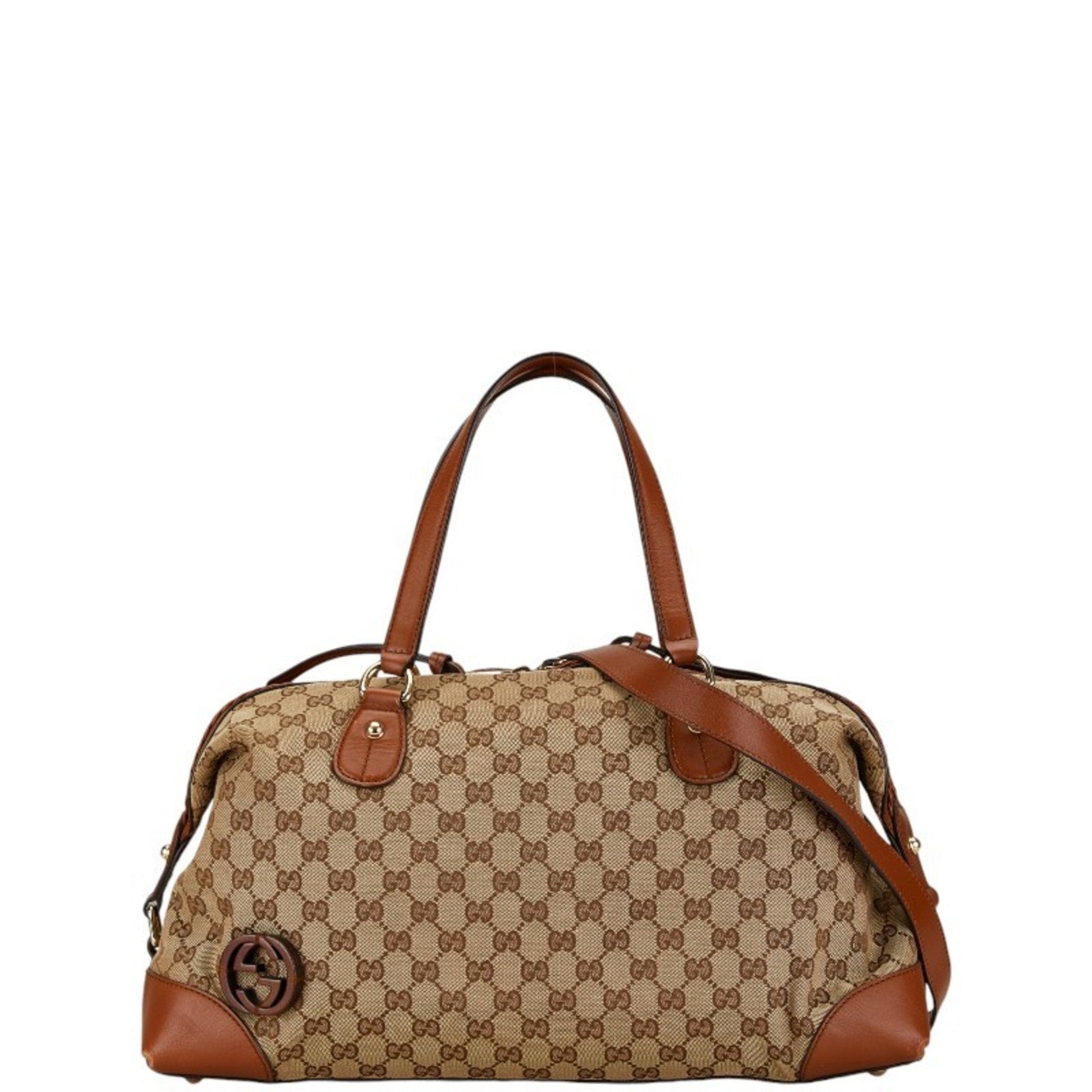 Gucci Shoulder Bag Canvas Canvas 1477