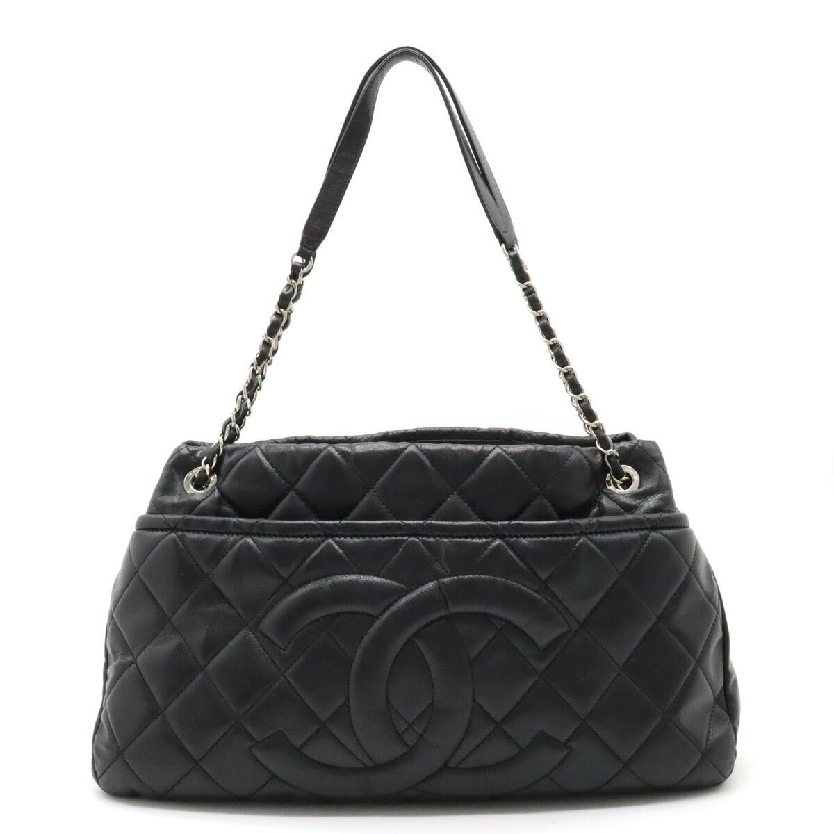 Chanel Caviar Skin Matelasse Coco Mark 2way Tote Bag