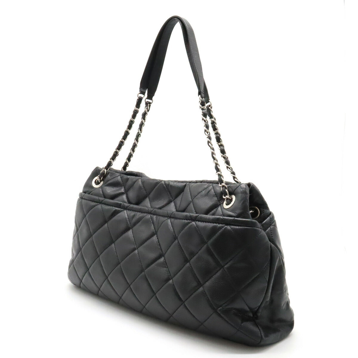 Chanel Caviar Skin Matelasse Coco Mark 2way Tote Bag