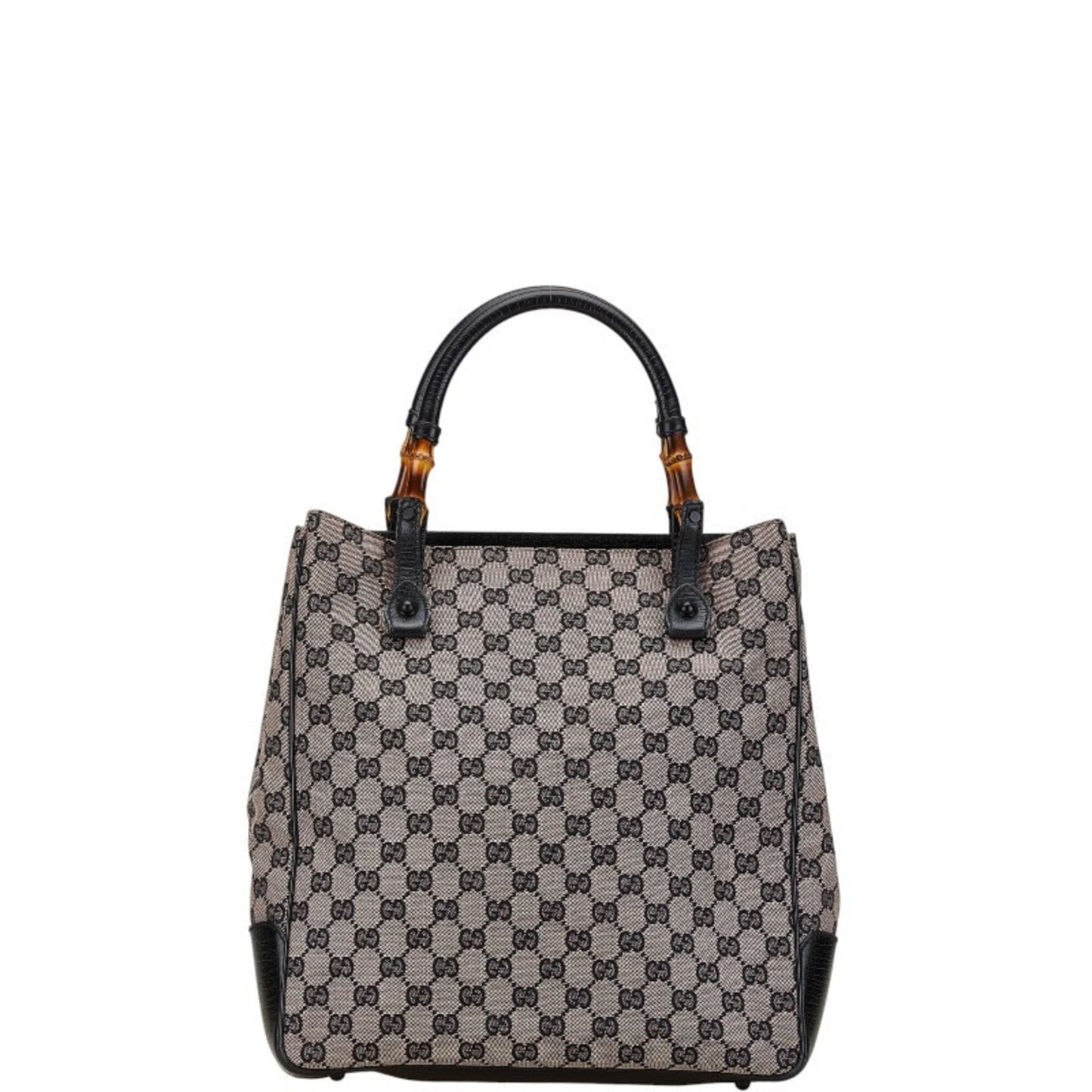 Gucci Bamboo Tote Bag Canvas 1368
