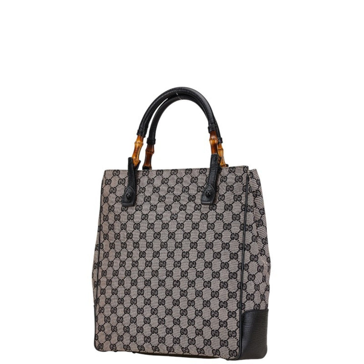 Gucci Bamboo Tote Bag Canvas 1368