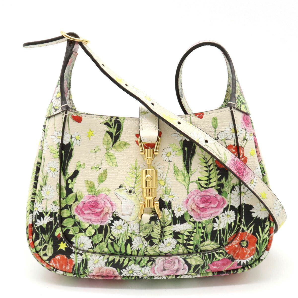 Gucci Jackie 2Way Handbag Japan Limited Leather Travel Bag