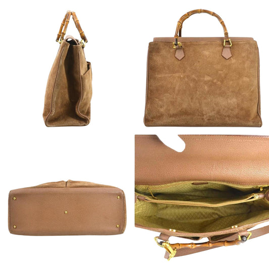 Gucci Bamboo Handbag Travel Bag Bamboo 841